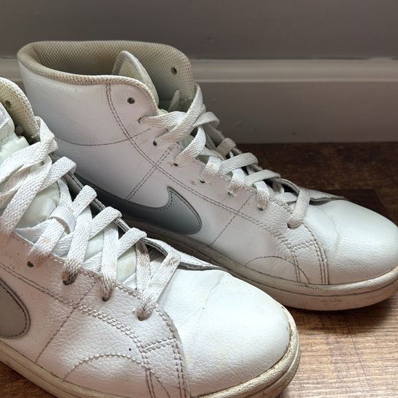 Nike Court Royale 2 Mid White & Gray Women’s size 10 - Picture 5 of 10
